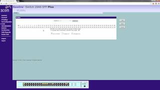 How to Setup Link Vlans on a 3Com 2848sfpplus [upl. by Russel109]