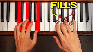 Create Beautiful Piano Fills just using Chords [upl. by Trembly]