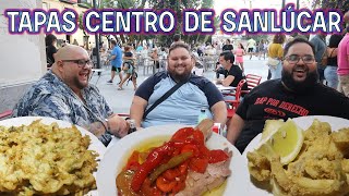 TAPAS en el Centro de SANLÚCAR Capital Gastronómica  Gordealo TV [upl. by Dalia996]