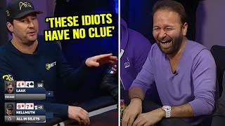 Phil Hellmuth Cant Handle Losing vs Daniel Negreanu amp Phil Laak [upl. by Howard53]