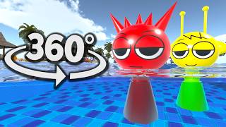 Incredibox Sprunki 360°  SWIMMING  VR360° Experience [upl. by Haraf]