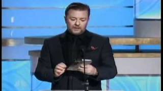 Ricky Gervais hosting the 2010 Golden Globes All of his good bits chained [upl. by Tugman]