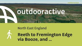 hike in North East England Reeth to Fremington Edge via Booze and Arkle Town on August 7 2024 [upl. by Bosson636]