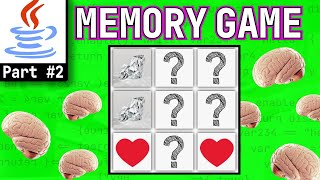 Build Memory Card Matching Game in Java  Part 2  JavaFX Tutorial  Java OOP Project [upl. by Kenta]