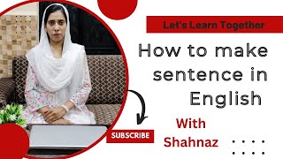 How to make sentenceHow to make sentence in English [upl. by Semadar]