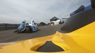 Northern Sidecar Cup Round 5 Chimay 2023 Onboard Team van Soest [upl. by Grizelda]