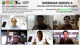 Webinar Series 5  Vascular and Endovascular Neurosurgery [upl. by Aicinet]