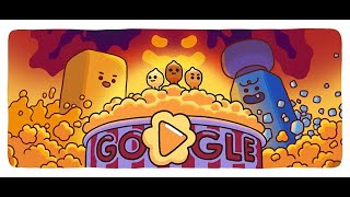 구글 팝콘 기념Google Celebrating Popcorn [upl. by Jarl99]