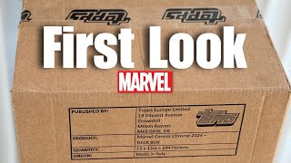 First Look  Topps Marvel Comics Chrome 2024 case break [upl. by Lednik351]