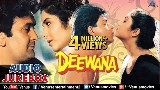 Deewana  90s Romantic Songs  Shahrukh Khan Rishi Kapoor Divya Bharti  JUKEBOX  Hindi Songs [upl. by Gardiner]