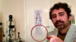 ASMR Unintelligible Eye Exam roleplay [upl. by Melli160]