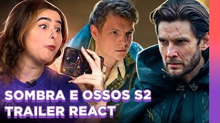 VÃO ADAPTAR O 2º E O 3º LIVRO Sombra e Ossos 2ª Temporada  React  Alice Aquino [upl. by Bubalo]