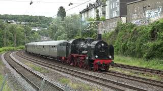 Bergische Runde mit 38 2267 amp 212 0392 in Wuppertal Juni 2024 [upl. by Nnanerak]