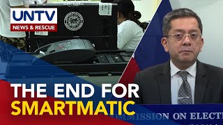 Comelec disqualifies Smartmatic from future elections [upl. by Uehttam616]