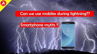 Can we use mobile while lightning   Myth explained [upl. by Rizzi]