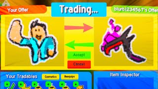 What People Trade For NEW Bloxburg Sticker Bee Swarm Simulator [upl. by Aylmer282]