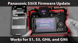 How to Update Panasonic S5iiX Firmware [upl. by Tandi]