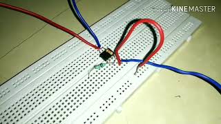 Op amp Inverting And Non Inverting Amplifiers ll LIC practical [upl. by Burkhart847]