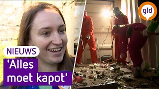 Alles wordt kapot gemept rage room is nieuwste trend [upl. by Ramon]