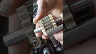 Bajaj Pulsar 150 scissor gear setting bike shortvideo [upl. by Farrish]