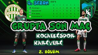 Kocaelispor vs Ferencvárosi TC Deplasmanında Gruptaki Son Maçı  FIFA KARİYERİ 2024 TÜRKÇE  4S 8 [upl. by Alaehcim]