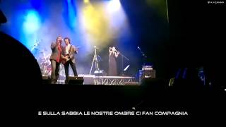 Bee Hive  Scende La Sera HD  Bee Hive Reunion Live Tour 2011  testo  karaoke [upl. by Gent]