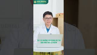 LÀM RĂNG SỨ CÓ ĐÁNG SỢ NHƯ DJ MIE CHIA SẺ AVA DENTAL [upl. by Philemol]