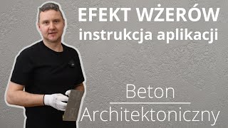 Aplikacja betonu architektonicznego econcreto  efekt quotwżerówquot [upl. by Rfinnej268]