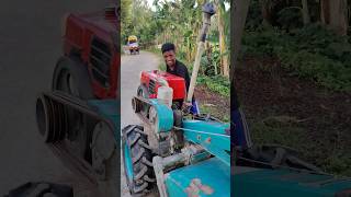 New traditional power tiller start challenge 🥰🥰shorts powertiller [upl. by Arym]