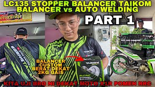 CLUTCH CONVERT  WELDING AUTOCLUTCH VS STOPPER  STOPPER BALANCER TAIKOM GengTaikom  PART 1 [upl. by Salvay]