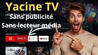 Yacine TV  Comment Installer Sur Android TV 2024 📺📺 [upl. by Enyrb]