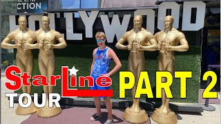 STARLINE TOURS LA HOLLYWOOD CITY TOUR PART 2 [upl. by Coyle265]