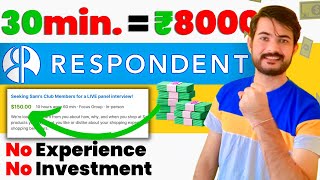 How To Make Money With Respondent In 2024  Respondentio Review [upl. by Kancler]