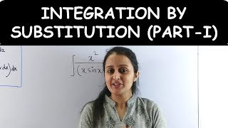 INTEGRATION BY SUBSTITUTION FOR TRIGONOMETRIC FUNCTIONS INTEGRATION CLASS XII 12th [upl. by Melac787]