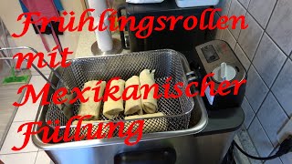 Frühlingsrollen mit Mexikanischer Füllung  Der Grilljunky 761 [upl. by Sall]