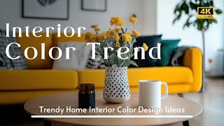 Discover Interior Color Combinations That Will Elevate Your Homes Style [upl. by Yelkao940]