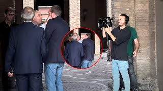 FINISCE MALE LINTERVISTA TRA BANDECCHI E IL GIORNALISTA DI MEDIASET [upl. by Ramunni411]