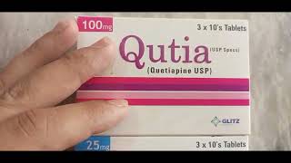 Qutia Quetiapine 25mg 50mg 100mg use in urdu [upl. by Atinor]