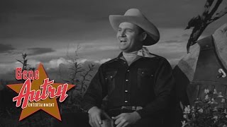 Gene Autry  Along the Navajo Trail from The Blazing Sun 1950 [upl. by Relluf]