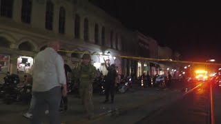 5 injured in shooting at the Lone Star Rally Galveston police say [upl. by Eniamat942]