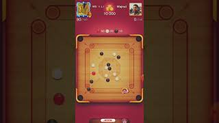 Carrom pool freestyle mode break to finish 🥳🥳🥳CHEATER960 sorts ytshorts [upl. by Aikas720]