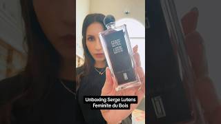 Serge Lutens Feminite du Bois unboxing perfume fragrance [upl. by Llekcor146]