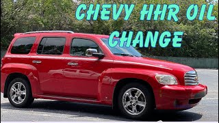 Chevy HHR Oil Change [upl. by Soelch]