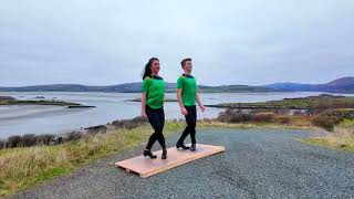 Donegal Dancers dancing to The Boys of Doorin [upl. by Adnilahs50]