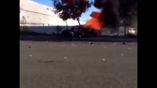 Paul Walker Final Moments Before Fatal Ride  Choque de Paul Walker Porsche [upl. by Brunell]