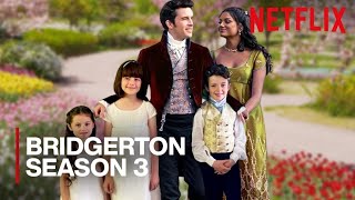 Bridgerton season 3 First Look  Release Updates bridgertonseason3 [upl. by Ekyt]