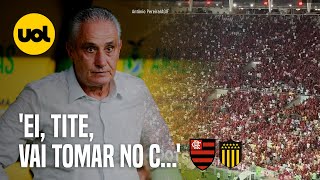 FLAMENGO X PEÑAROL TORCIDA XINGA TÉCNICO NO MARACANÃ NA LIBERTADORES EI TITE VAI TOMAR NO C [upl. by Gavette]