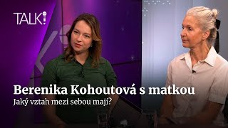 Berenika Kohoutová a Irena Obermannová Dcera s matkou na TN Live  TALK [upl. by Auot]