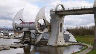 Falkirk Wheel Timelapse 4K [upl. by Euqirdor]