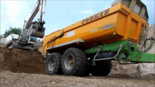 John Deere 7930 Deutz Agrotron Fendt 824 Claas Axion 850 at Work [upl. by Noloc]